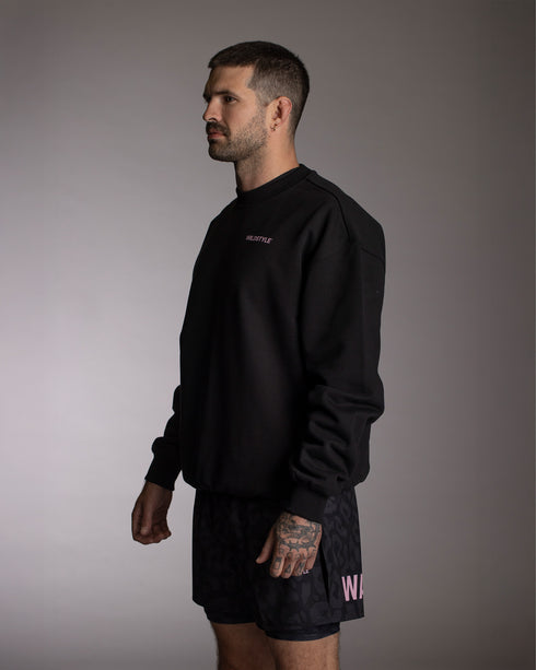 WANA (We All Need Anarchy) FIGHT Heavy Oversized Sweatshirt